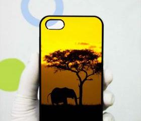 African Elephant Safari iphone 5 case