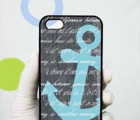 Anchor With Quote iphone 5 case
