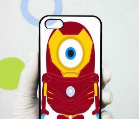 Despicable Minions Iron Man iphone 5 case